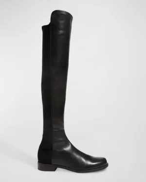 5050 Stuart Weitzman Over The Knee Leather Boots