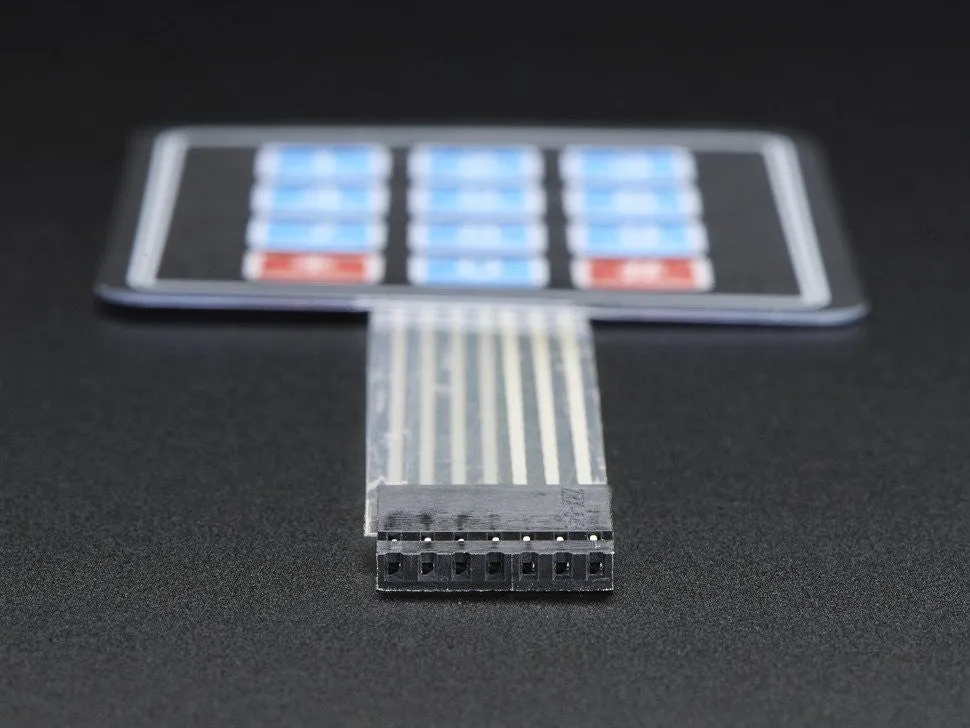 Adafruit Membrane 3x4 Matrix Keypad