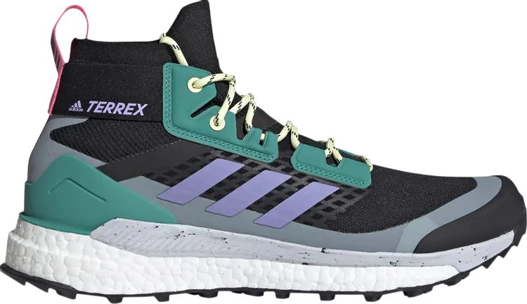 Adidas Terrex Free Hiker 'Core Black Glory Green' Boots, black