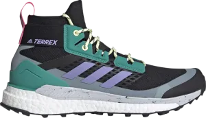 Adidas Terrex Free Hiker 'Core Black Glory Green' Boots, black