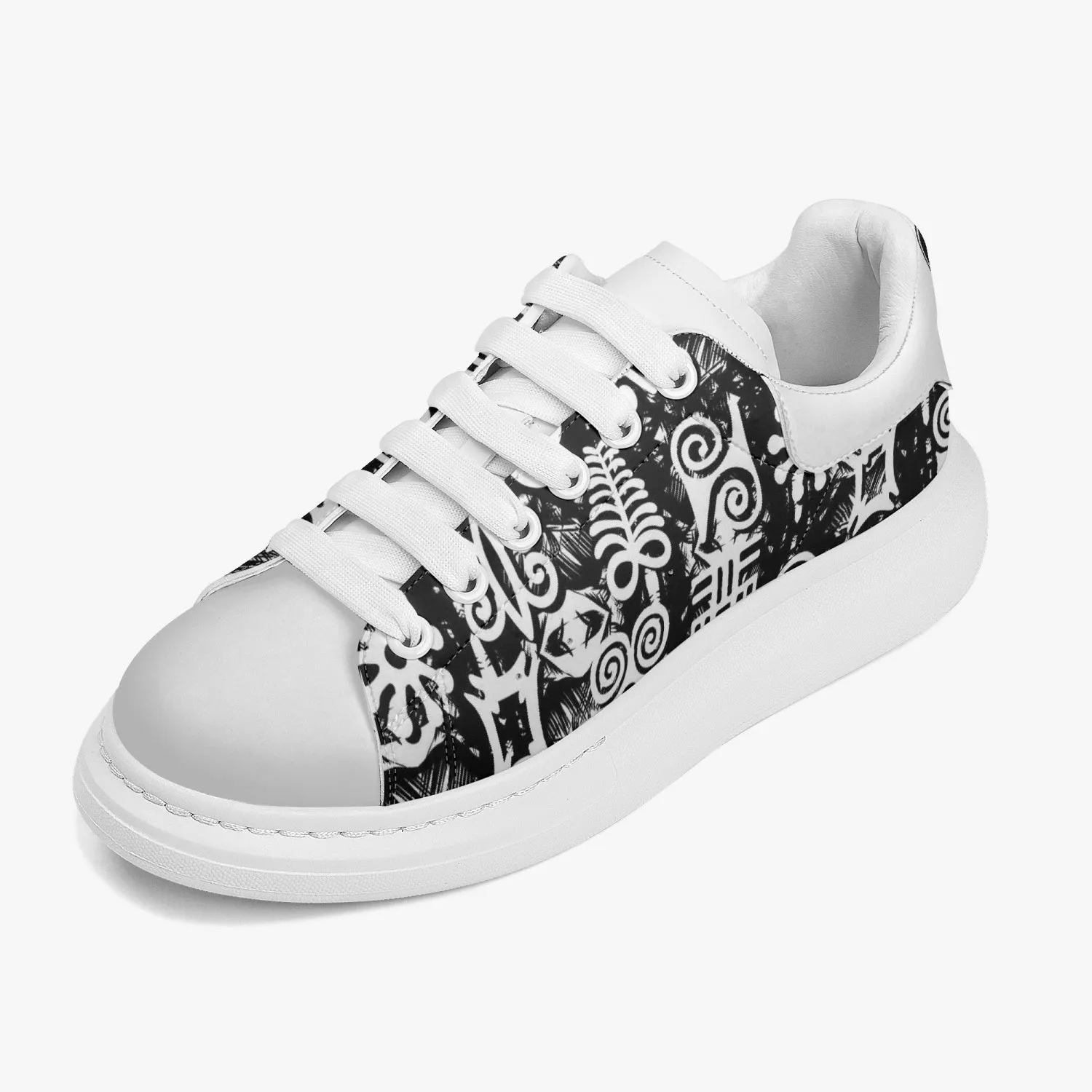 ADINKRA MX Leather Oversized Sneakers