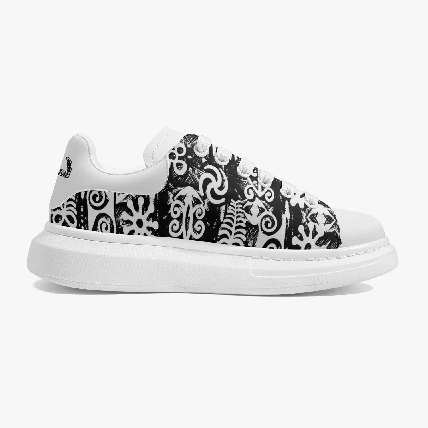 ADINKRA MX Leather Oversized Sneakers