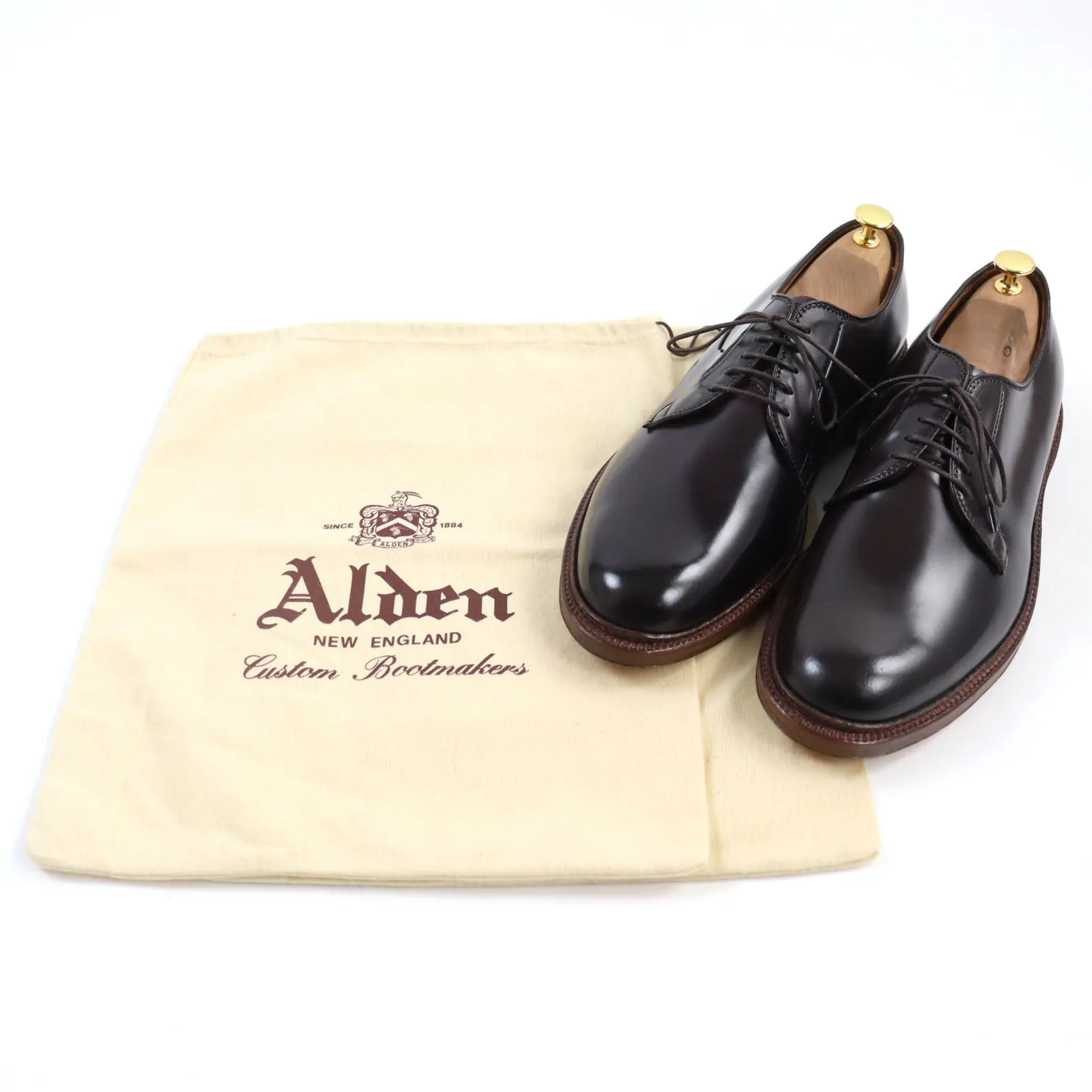 Alden M8401 Cordovan Leather Shoes Mocha 11