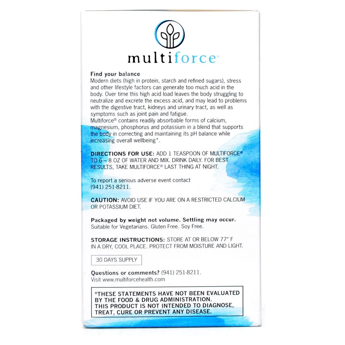 Alkalizing Multi-Mineral Powder by Multiforce