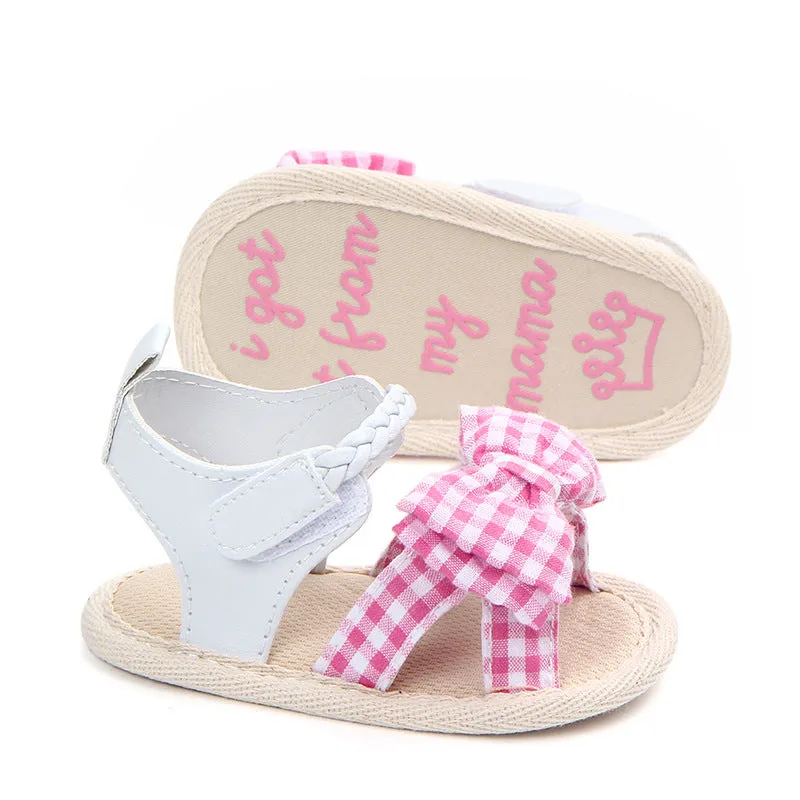 Baby sandals soft bottom princess Rubber shoes non-slip Kids toddler Gift