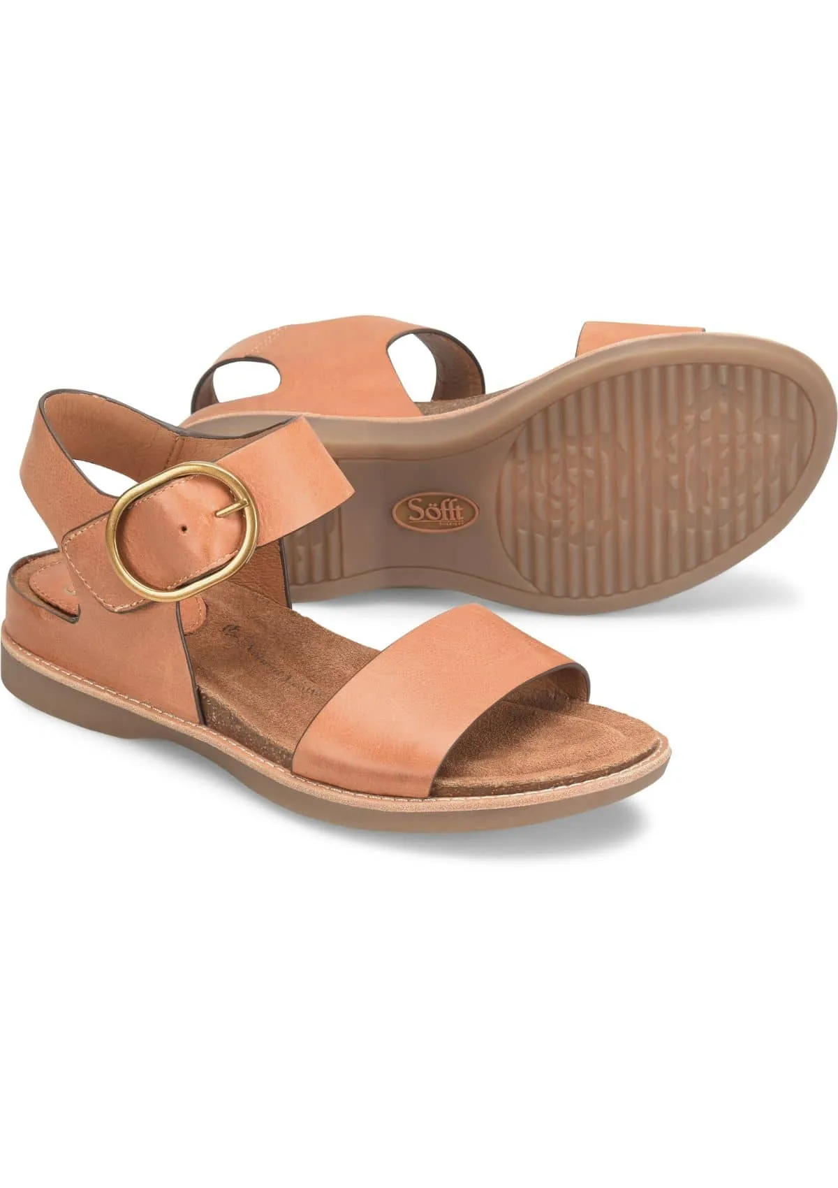 Bali Leather Strap Sandal - Luggage Tan