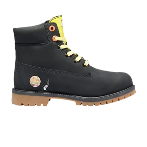 Boots SpongeBob SquarePants x 6 Inch Junior Sample Timberland, black