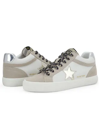 Bounce 35 Sneaker White/Taupe/Leopard