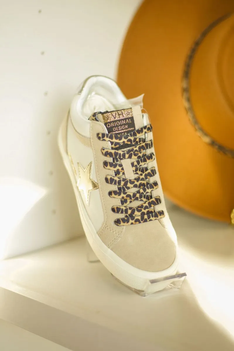 Bounce 35 Sneaker White/Taupe/Leopard