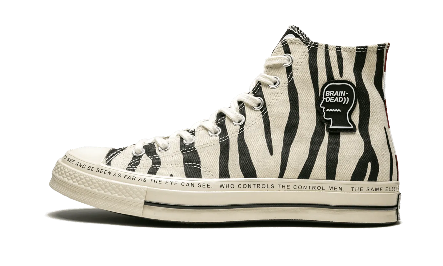 BRAIN DEAD X CONVERSE CHUCK TAYLOR HIGH 70s "CAMO" 163166C