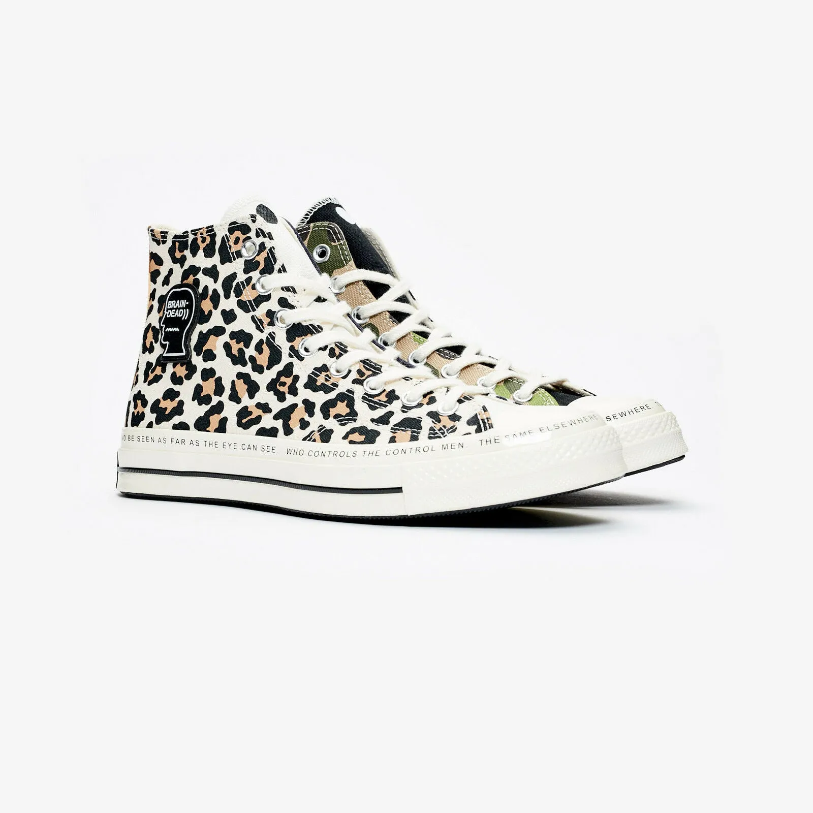 BRAIN DEAD X CONVERSE CHUCK TAYLOR HIGH 70s "CAMO" 163166C