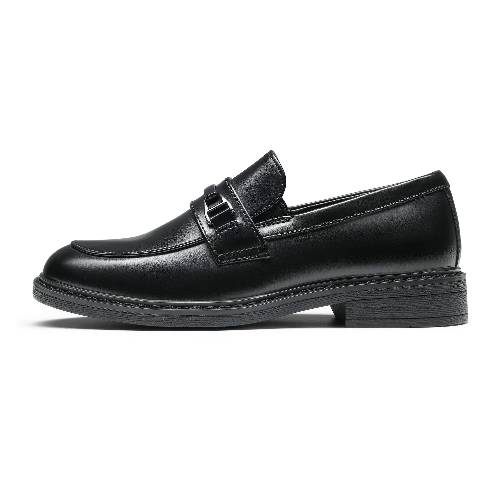 Bruno Marc Sbls2322k Boys Dress Penny Loafer Black Size 9 Toddler Pair of Shoes