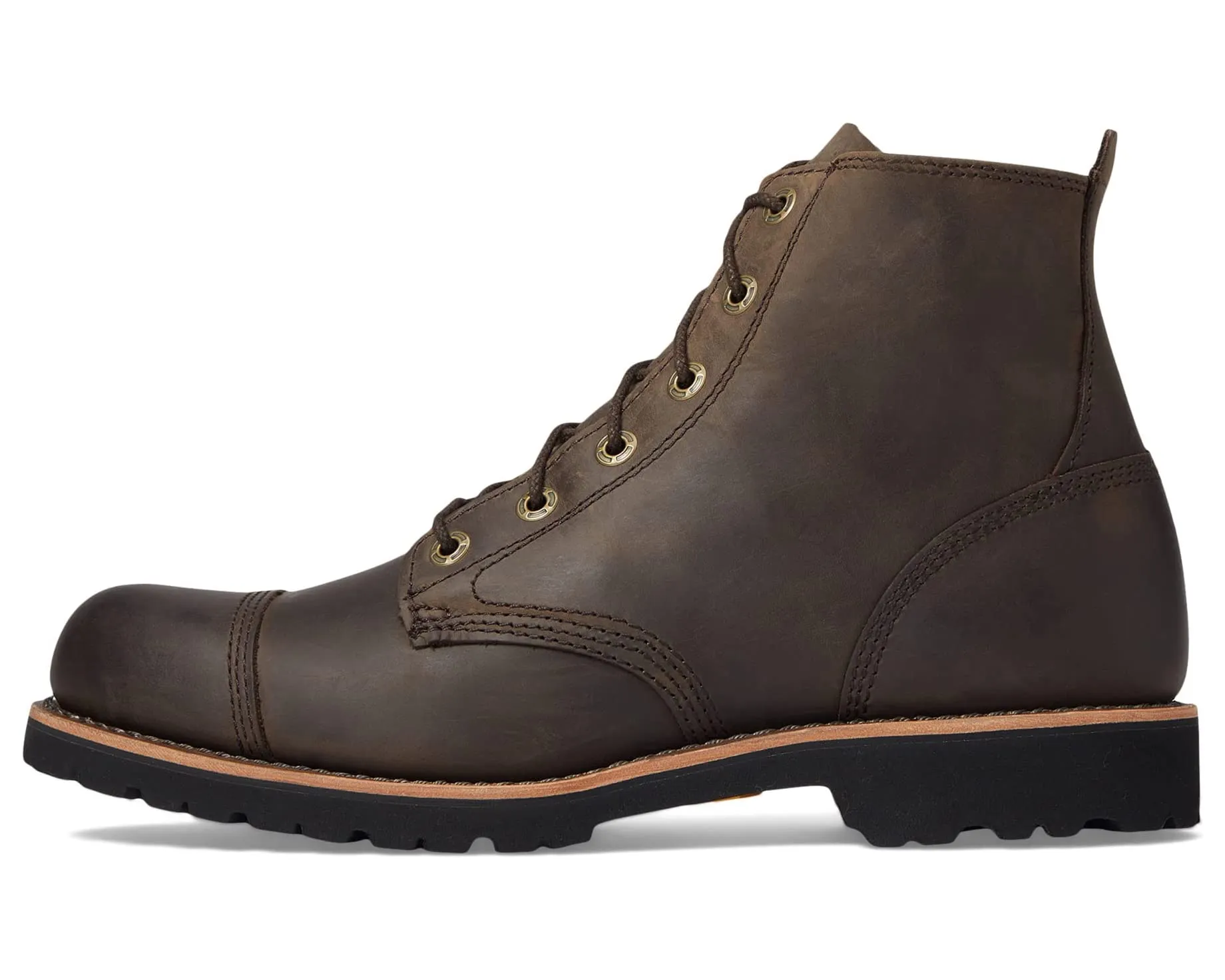 Bucksport Work Boot Cap Toe Lean, coffee bean