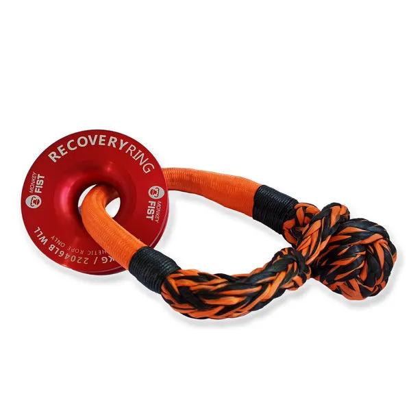 Carbon 5m 12T Tree Trunk Protector, 2 x Soft Shackles, Recovery Ring Combo Deal