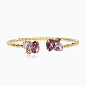 Caroline Svedbom Alisia Bracelet Gold Violet Combo