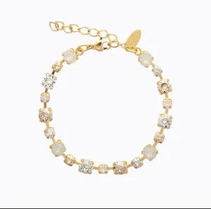 Caroline Svedbom Calanthe Bracelet Gold White Combo