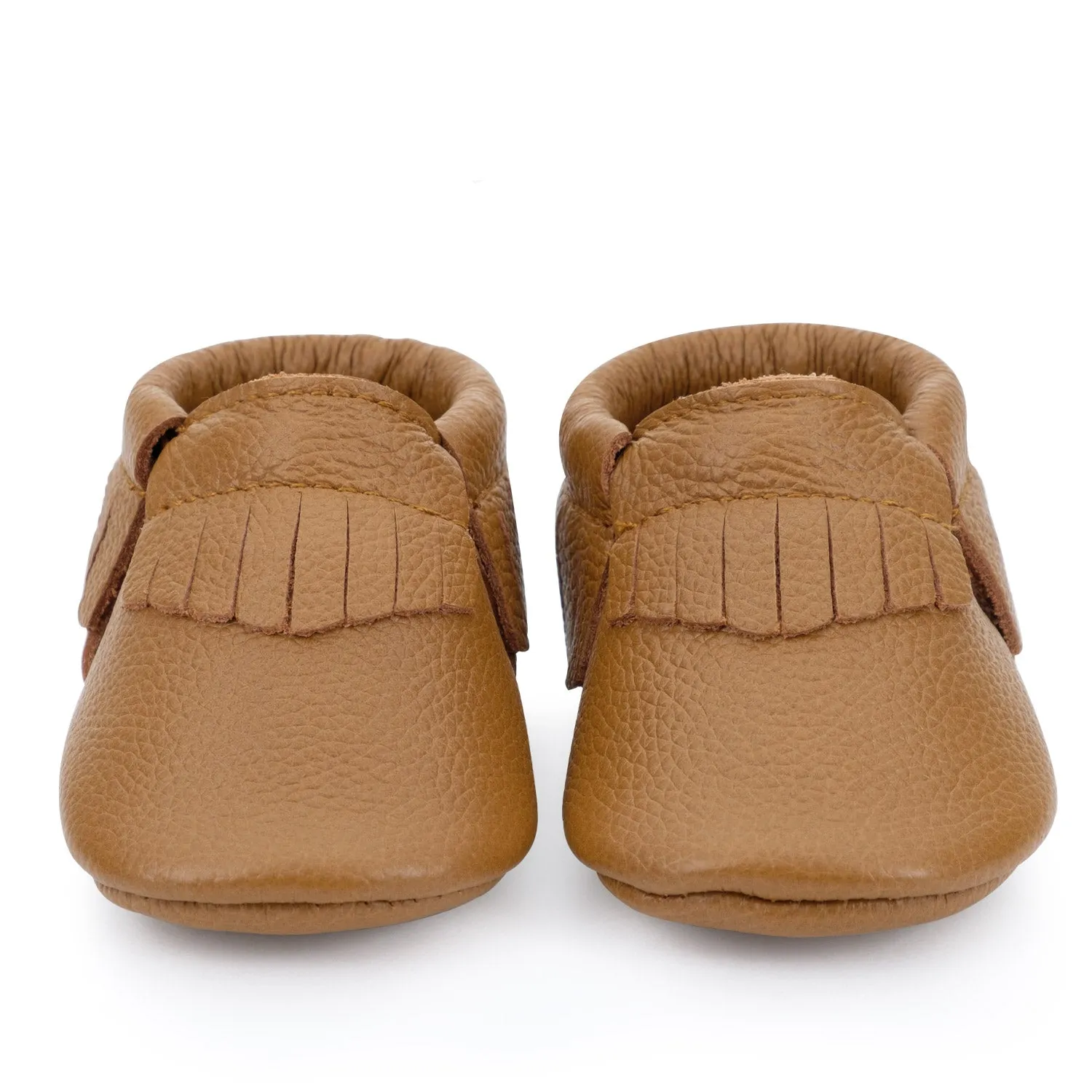 Classic Brown Baby Moccasins