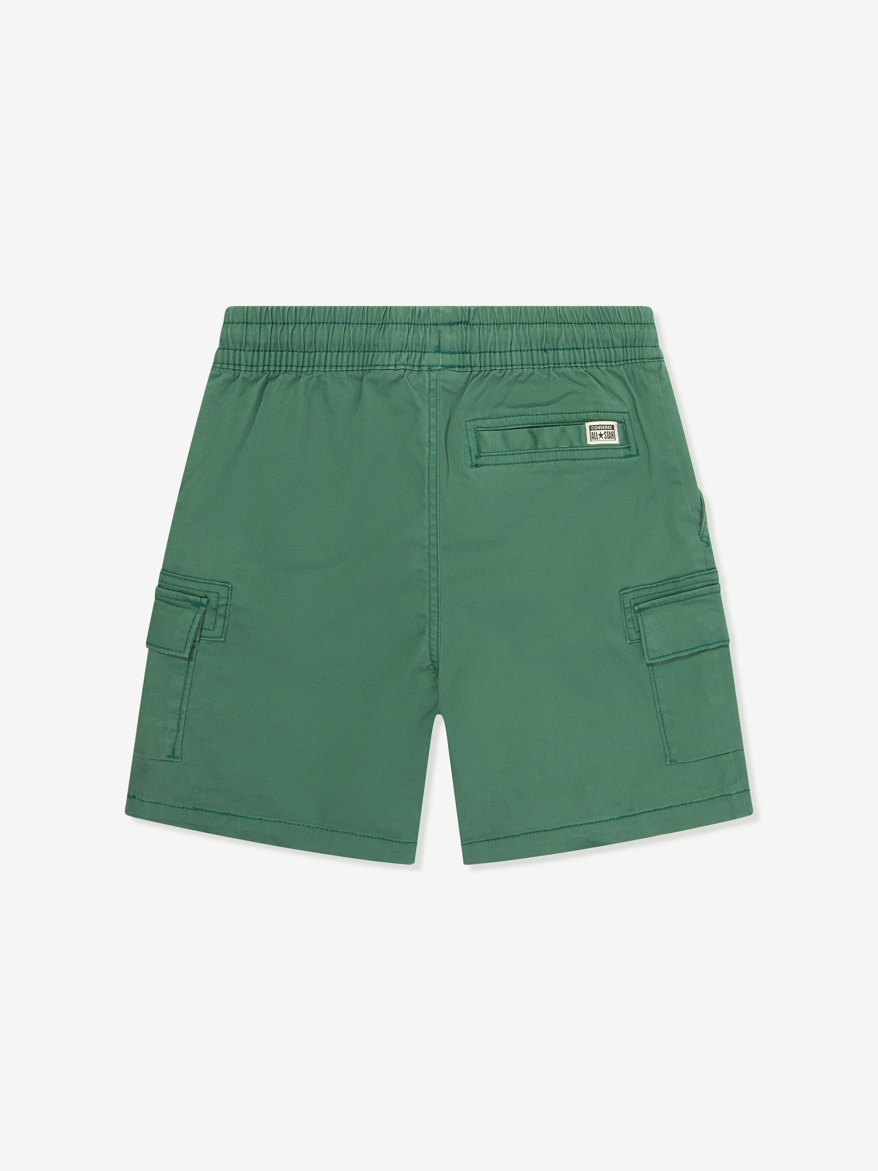 Converse Boys Lifestyle Woven Cargo Shorts in Green