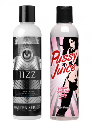 Creampie Lubricant Combo: Jizz Lube & Pussy Juice