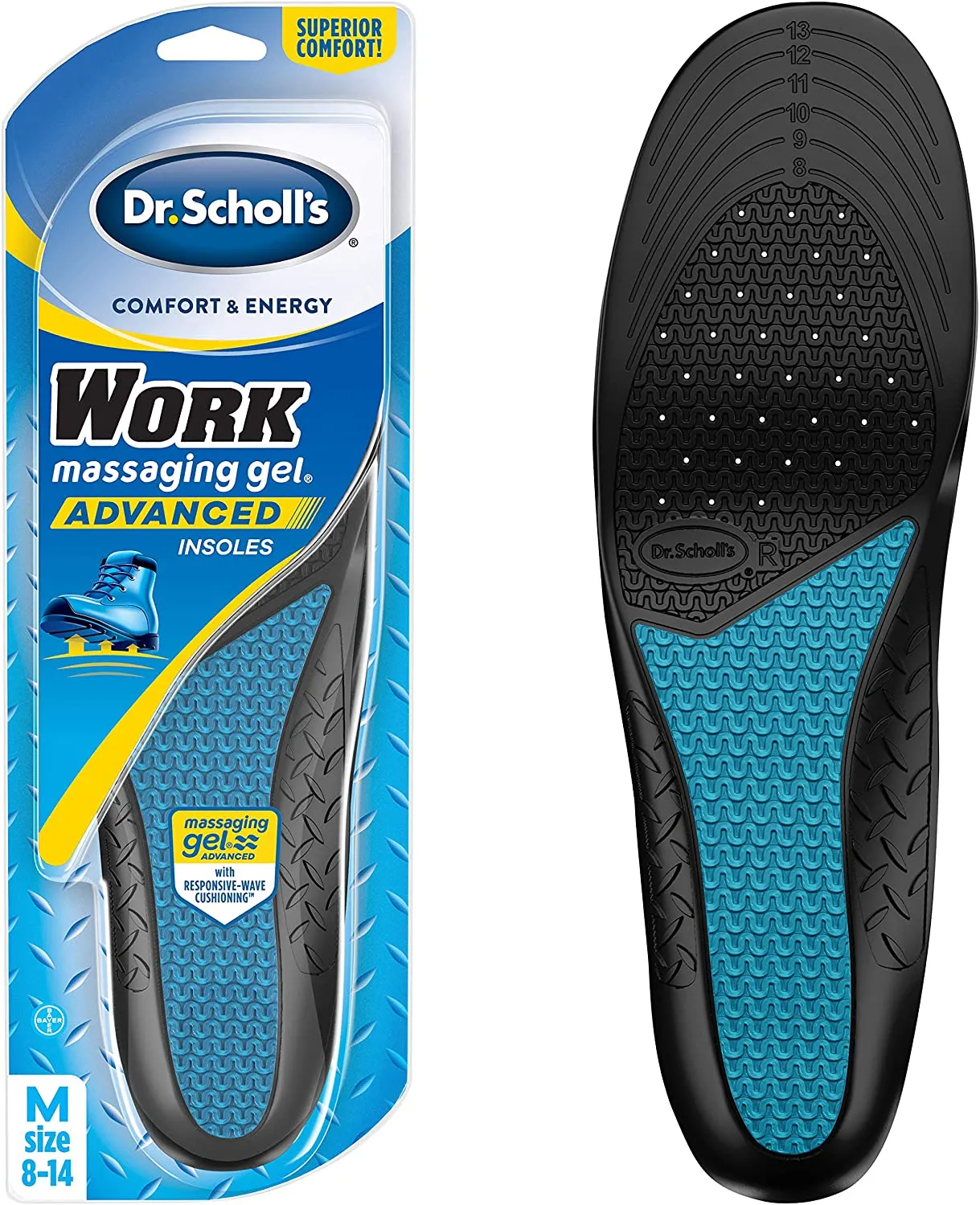 Dr. Scholl's WORK Massaging Gel Advanced Insoles