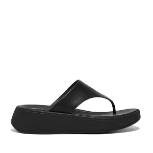 Fitflop Women's F-Mode Toe-Post Sandal in All Black