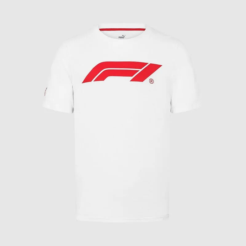 Formula 1 Tech Collection F1 Men's Logo T-Shirt - Black/Red/White