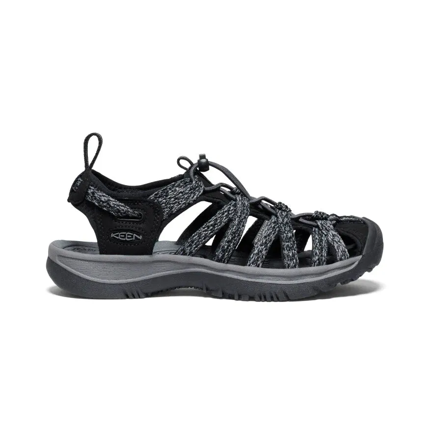 KEEN WOMENS WHISPER  BLACK / RAVEN