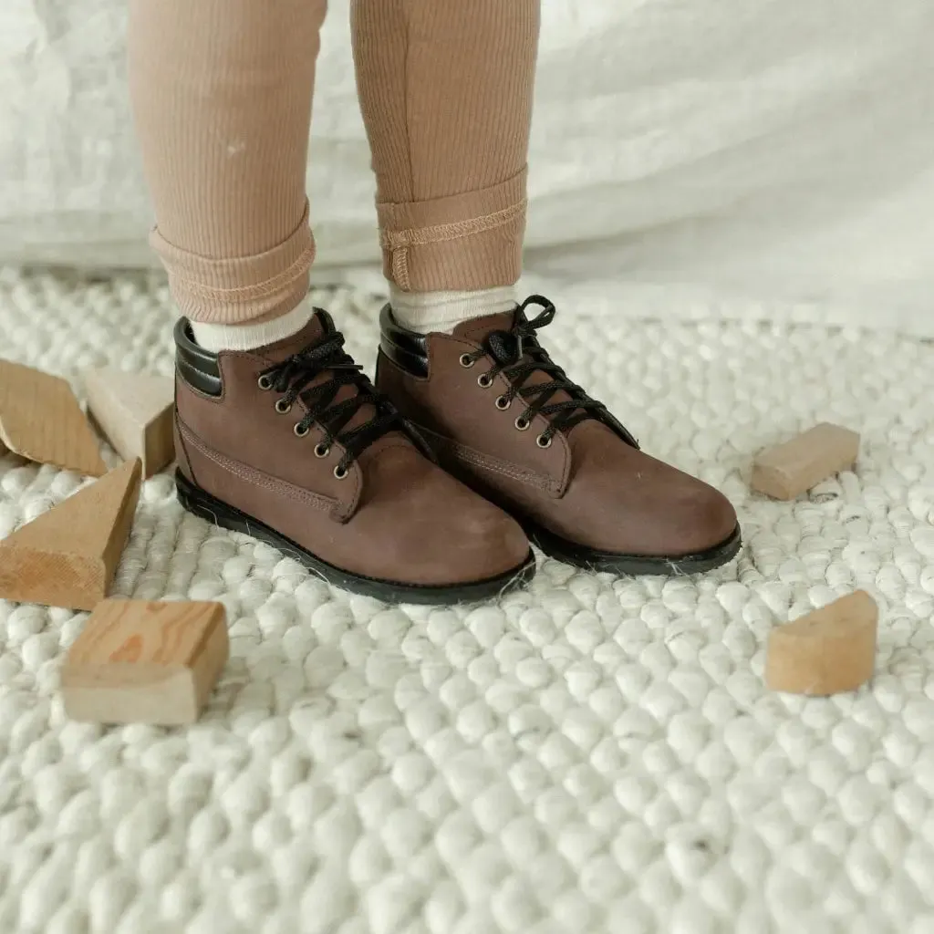 Levon High Top - Brown Nubuck