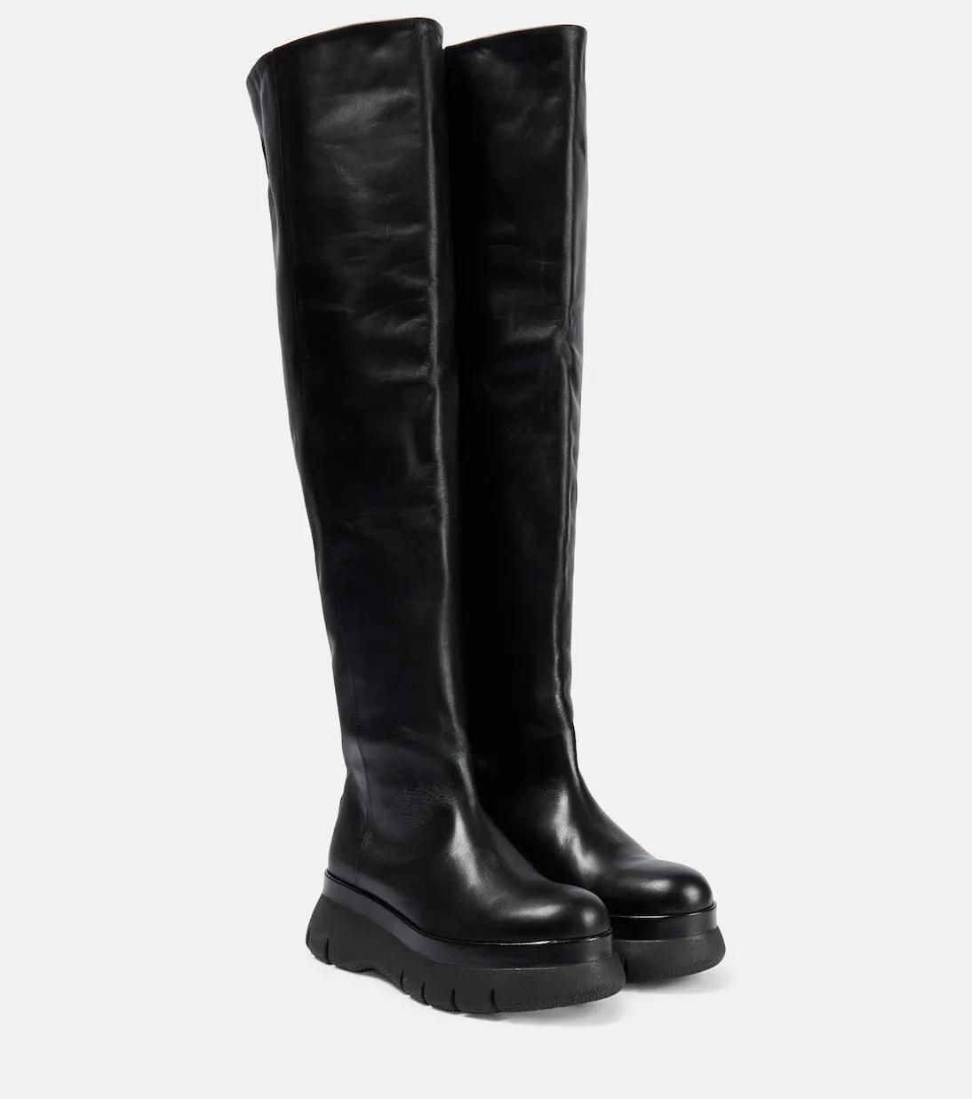 Malyx Isabel Marant leather boots, black