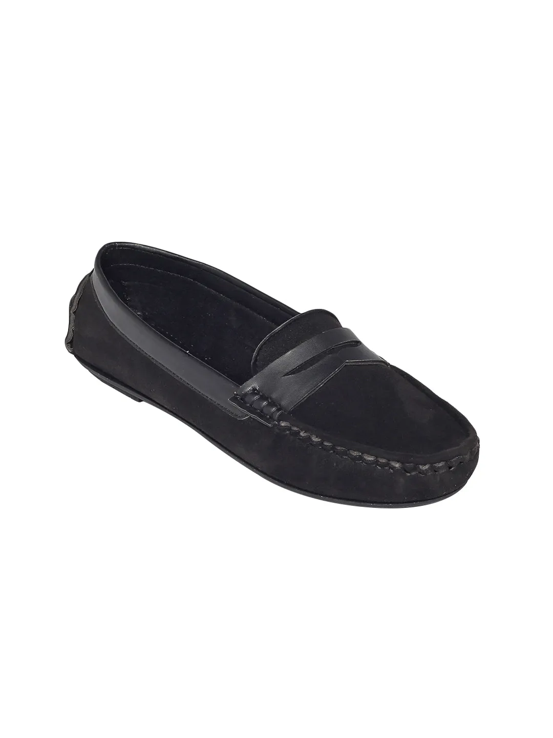 Manon Black Loafers