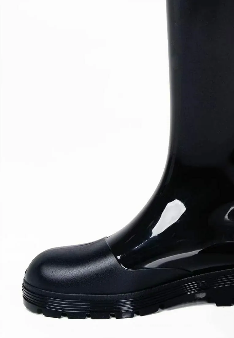 Melissa rubber boots, black