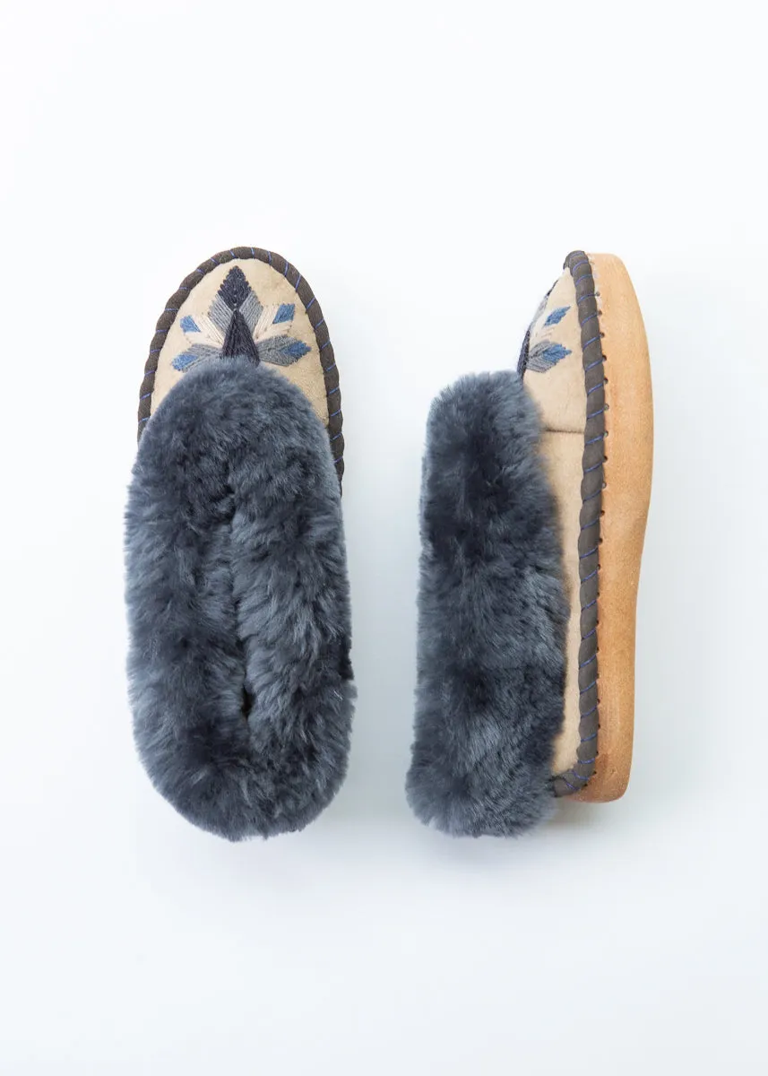 Men's Sheepskin Moccasins – Salt Plains