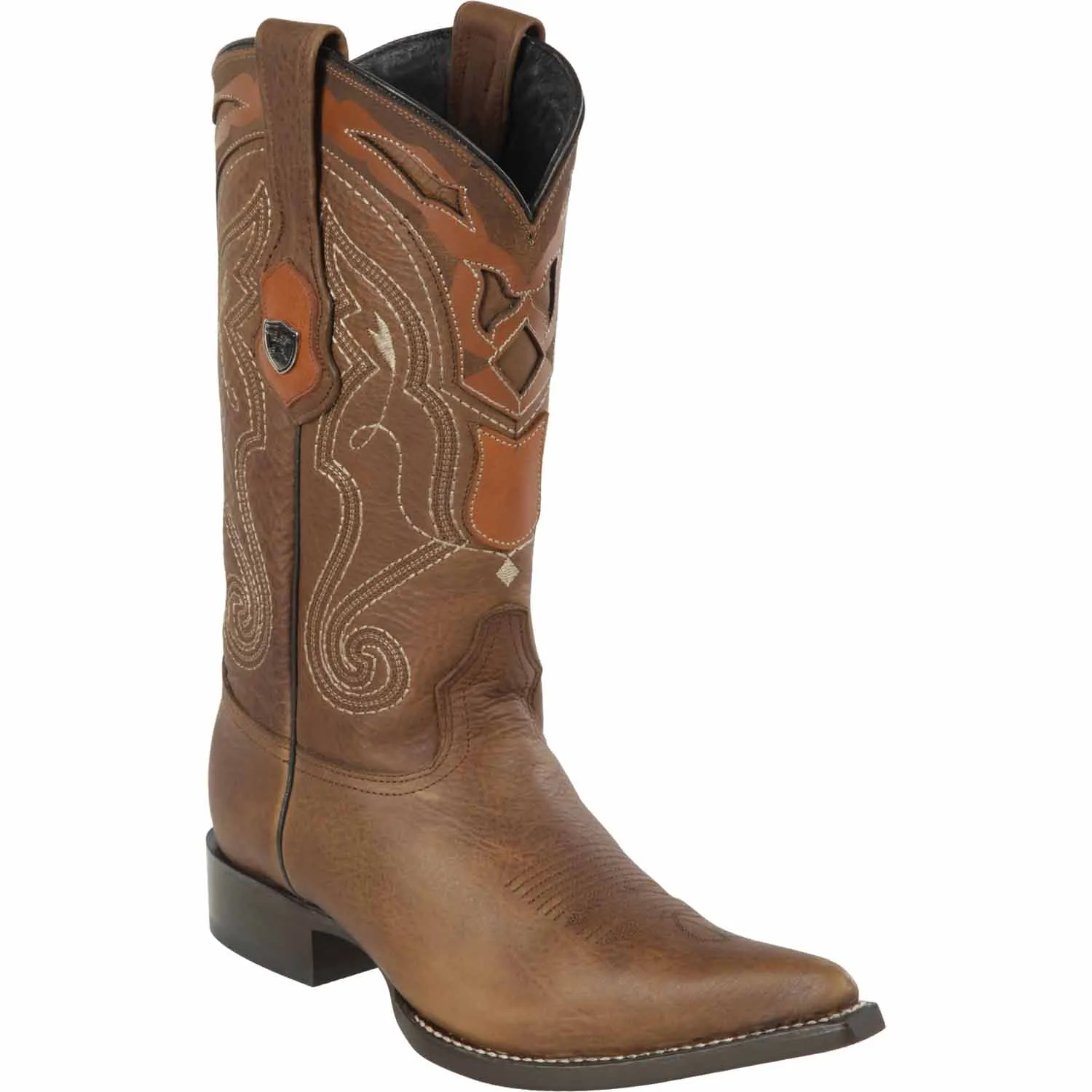 Men's Wild West Genuine Leather 3X Toe Boot 2959951