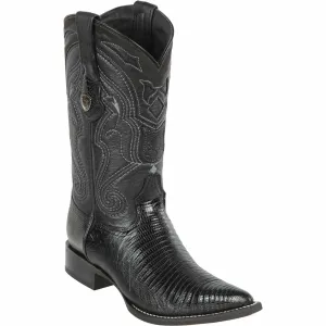 Men's Wild West Teju Lizard Skin 3X Toe Boot 2950705