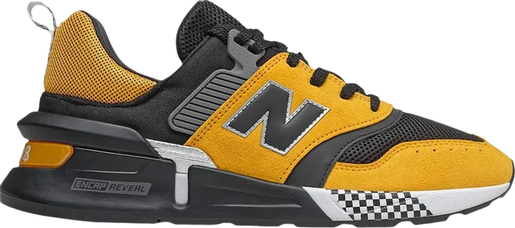 New Balance 997 Sport 'Taxi' Sneakers, Yellow