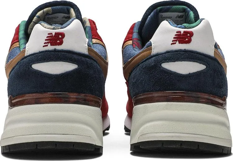 New Balance 999 'Made In USA' Sneakers, Red