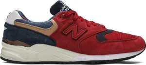 New Balance 999 'Made In USA' Sneakers, Red