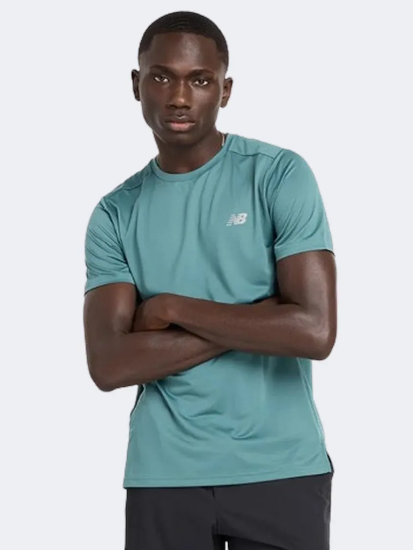 New Balance Essentials Men Performance T-Shirt New Spruce