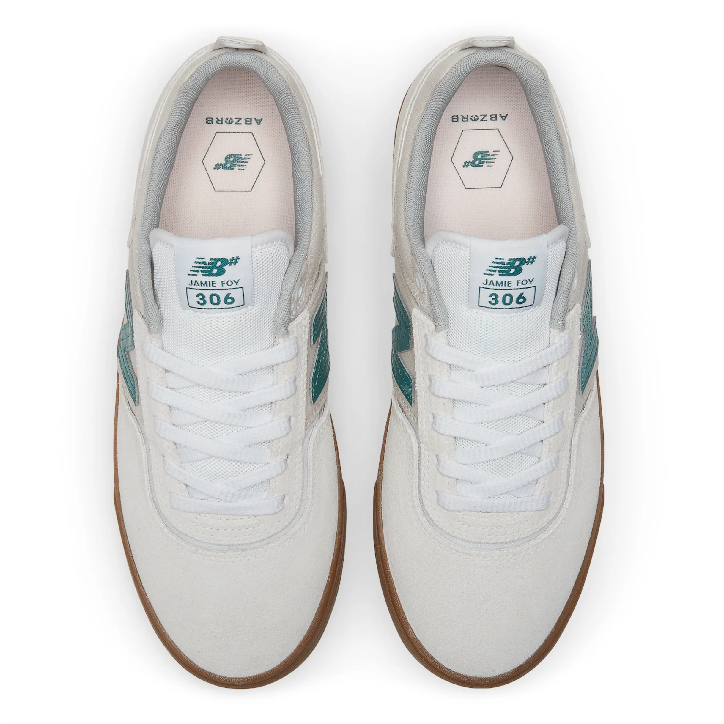 New Balance Numeric Jamie Foy 306 - Sea Salt / Green