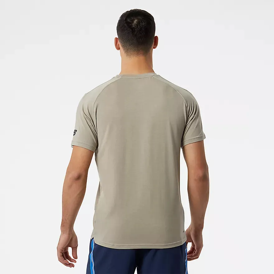 New Balance R.W. Tech Tee with Dri-Release Mens,