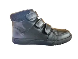 Next Black Strap Boys / Mens Hi-Top Sneakers