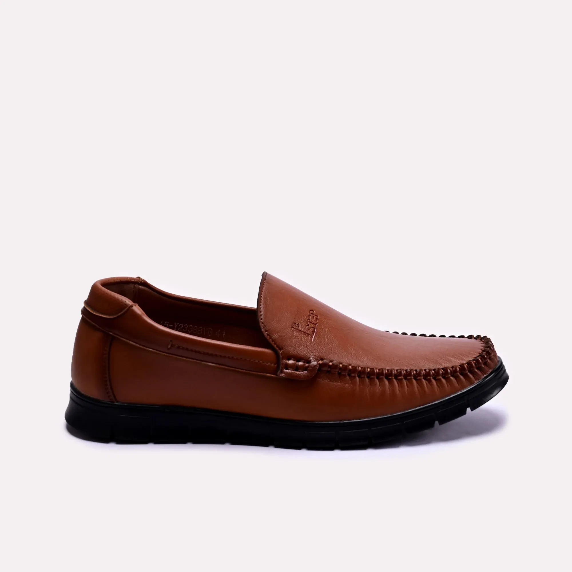 Norton Brown Plain Loafers 0130701