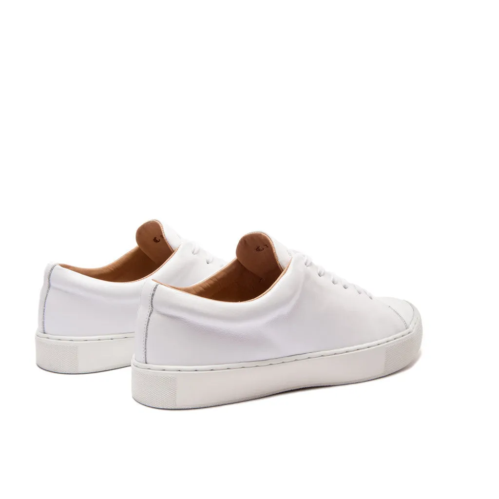 OVERSTONE DERBY SNEAKER - WHITE WHITE