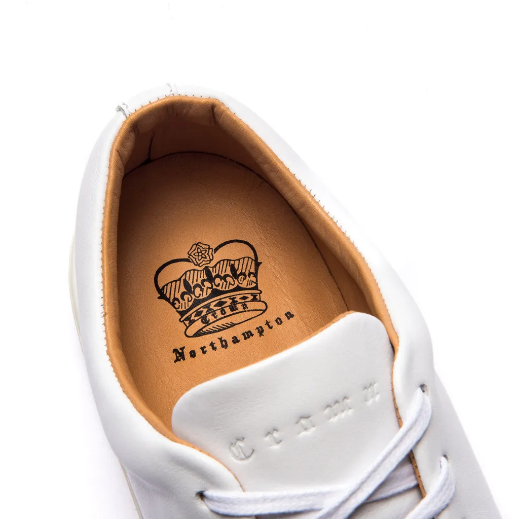 OVERSTONE DERBY SNEAKER - WHITE WHITE