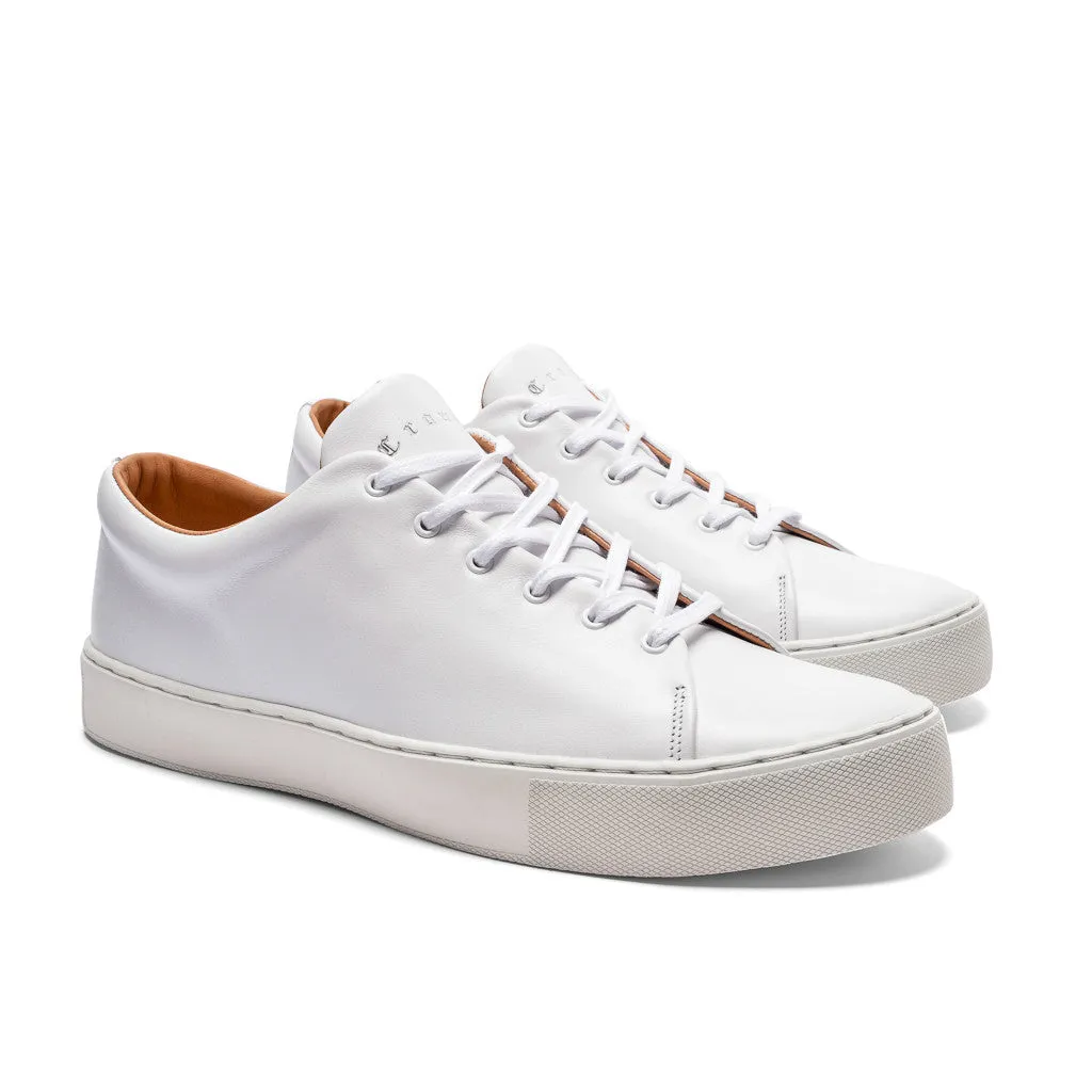 OVERSTONE DERBY SNEAKER - WHITE WHITE