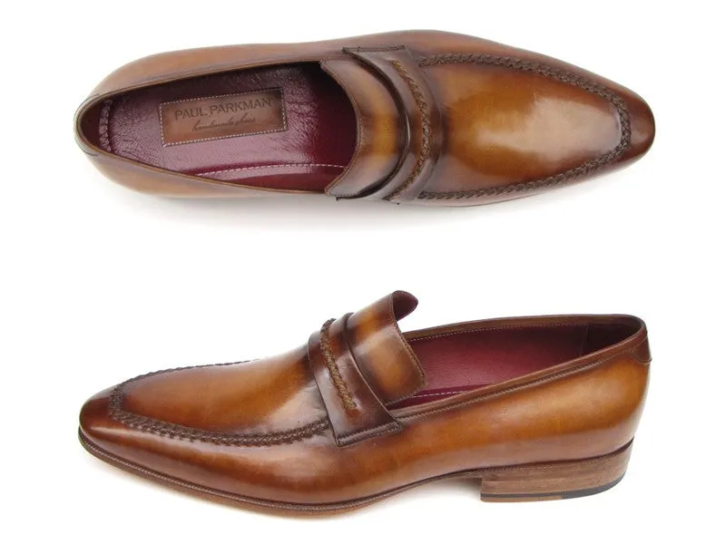 Paul Parkman Loafer Brown Leather Shoes