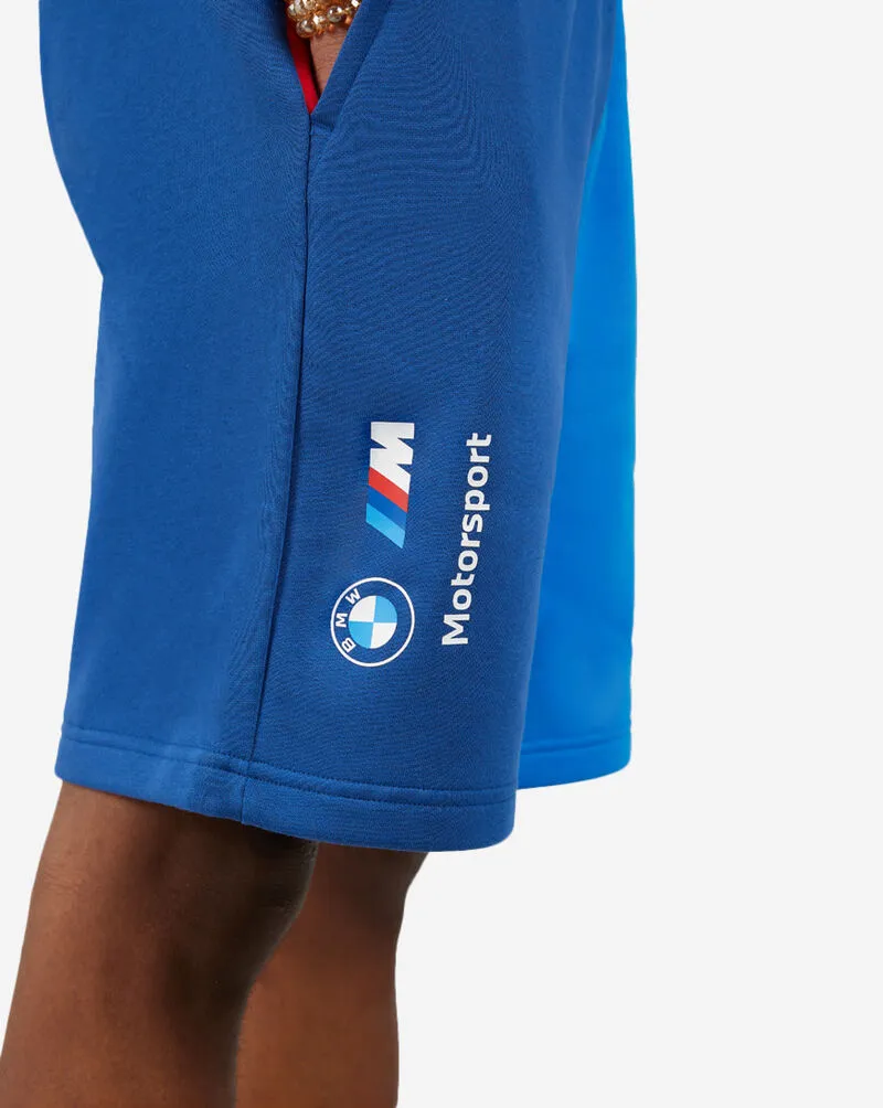 PUMA BMW MMS ESS SHORTS FLEECE - Men’s-PRO BLUE-M COLOR