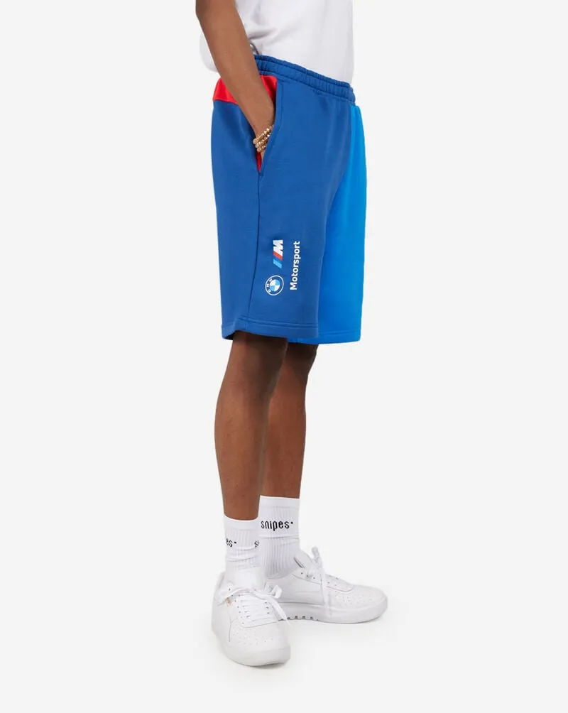 PUMA BMW MMS ESS SHORTS FLEECE - Men’s-PRO BLUE-M COLOR