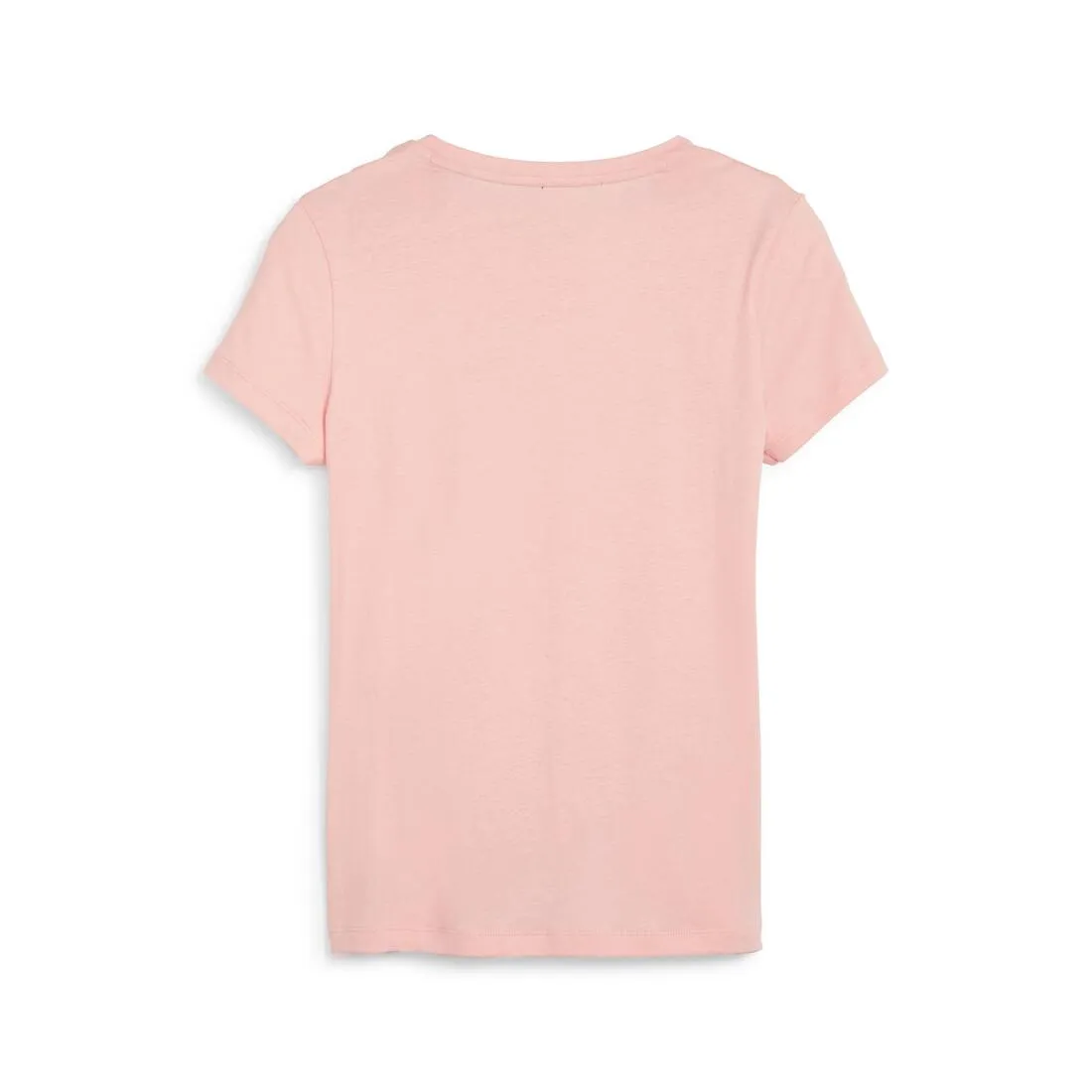 Puma Essentials  Metallic Logo Women's Tee PEACH