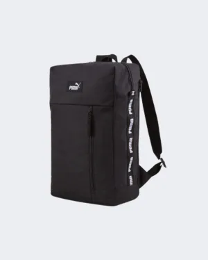 Puma Evo Essentials Box Backpack Unisex Lifestyle Bag Black